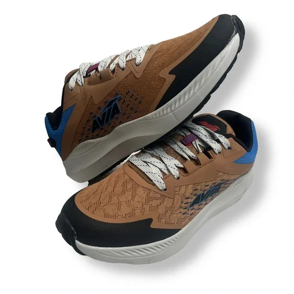 Avia Avi-Storm Athletic Shoes Tan/Blue Men’s Running Shoes 8.5 NEW - Picture 3 of 7